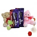 Valentines Day Gifts for Her in Bangladesh-Bear & Chocolate