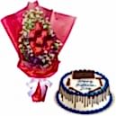 father's day flowers with cake to dhaka bangladesh