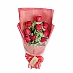 Send Romantic Things 12 Red Roses to Dhaka in Bangladesh