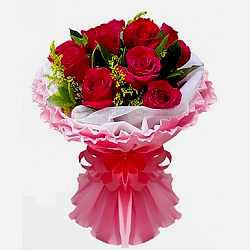 Send Romantic Things 12 Red Roses to Dhaka in Bangladesh