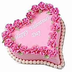 Send 3.3 Pounds Vanilla Heart Shape Cake by Swiss Cake to Dhaka in Bangladesh