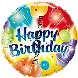 Send 18 inch Foil Balloon to Dhaka