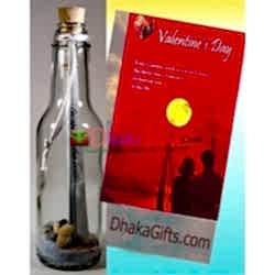 Send Message in a bottle-1 to Dhaka in Bangladesh