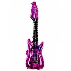 Send 1 piece guitar shape mylar guitar balloon to Dhaka in Bangladesh