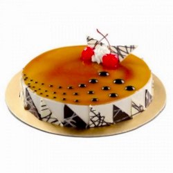 half kg coffee round cake send to dhaka