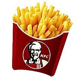 send kfc fries large size to bangladesh