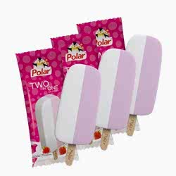 send polar 2 in 1 ice cream 3 pieces to dhaka