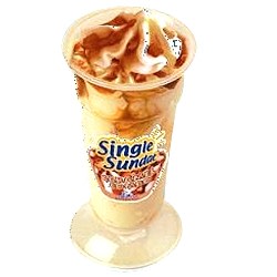 send single sundae Ice cream 1 piece to dhaka