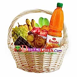 send iftar mix basket with juice 1 liter to dhaka