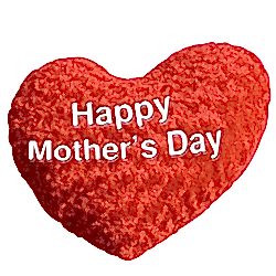 send mothers day heart shaped pillow to dhaka