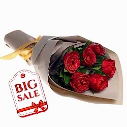 send 6 pink roses in vase to dhaka