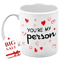 Send You Are My Person Mug to Bangladesh