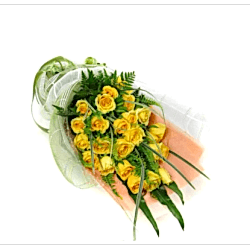 Send 24 Red Roses Bouquet with Greency to Dhaka in Bangladesh