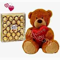 teddy bears and chocolates to dhaka