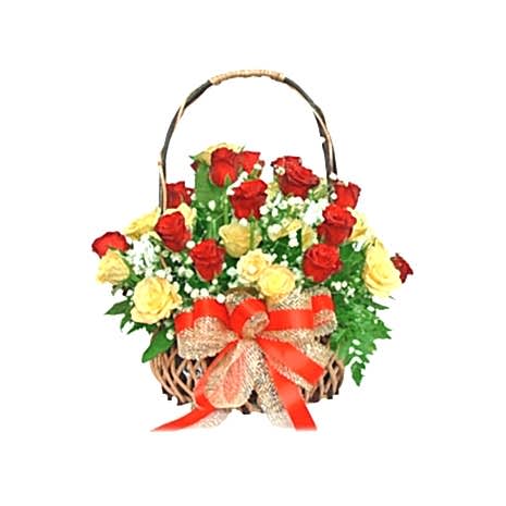 Send Basket of Roses to Dhaka in Bangladesh