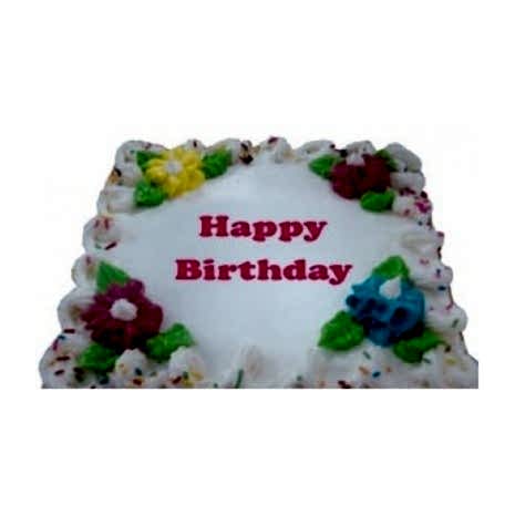Send 2.2 pounds Square shape vanilla cake by Swiss Cake to Dhaka in Bangladesh