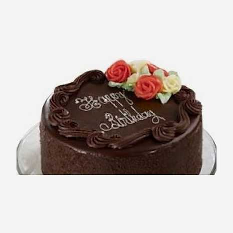 Send 3.3 Pounds Chocolate Round Cake by Swiss to Dhaka in Bangladesh