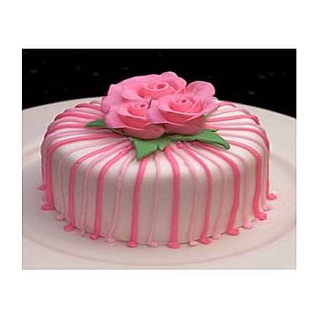 Send 2.2 Pounds Vanilla Round Cake Swiss Cake to Dhaka in Bangladesh