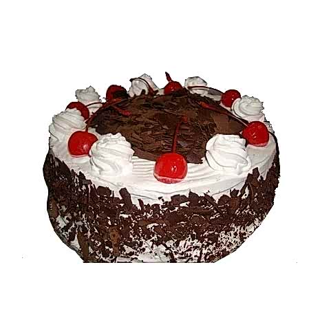 Send 2.2 Pounds Black Forest Round Cake by Swiss to Dhaka in Bangladesh