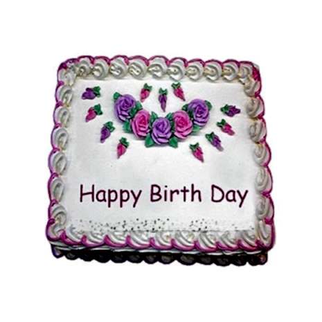 Send 2.2 Pounds Vanilla Square cake by Swiss Cake to Dhaka in Bangladesh