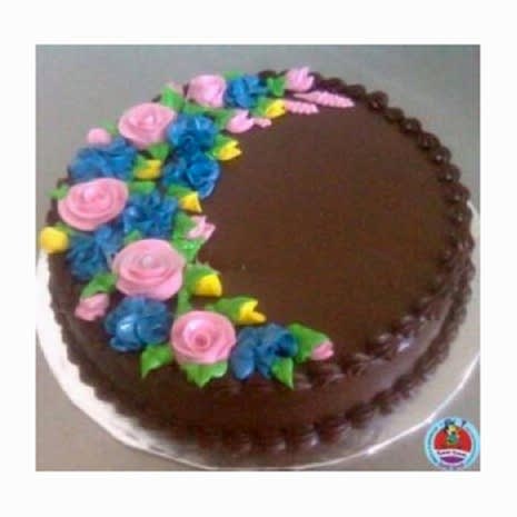 Send 2.2 pounds chocolate round shape Cake by Yummy Yummy to Dhaka in Bangladesh