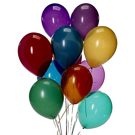 Send 24 pcs Multicolor Latex Balloons​ to Dhaka in Bangladesh