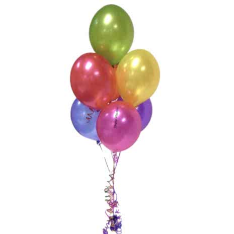 Send 6 pcs Multicolor Latex Balloons​ to Dhaka in Bangladesh