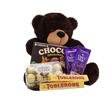 Send to Bear with Chocolates