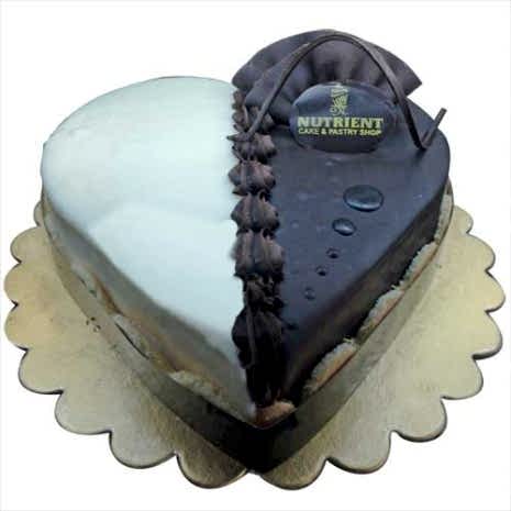 send mixed ganache cake by nutrient to bangladesh