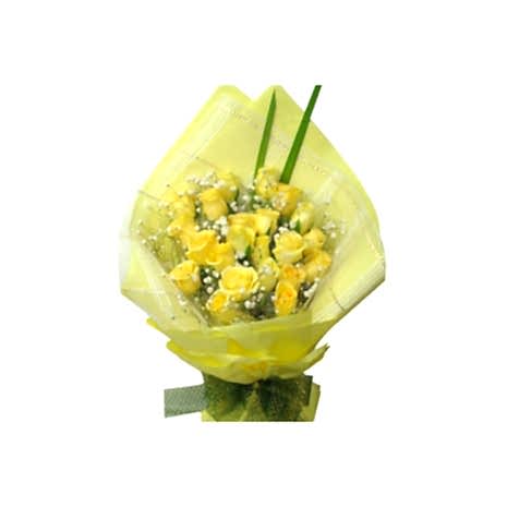 Send 30 Yellow Roses in Bouquet to Dhaka