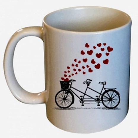send heart cycle mug to dhaka