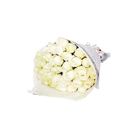 36 Snow Roses to Dhaka in Bangladesh
