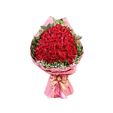 48 Red Roses Bouquet